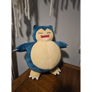 Pokemon Snooze Action Snorlax Plush, 10-Inch Plush Toy